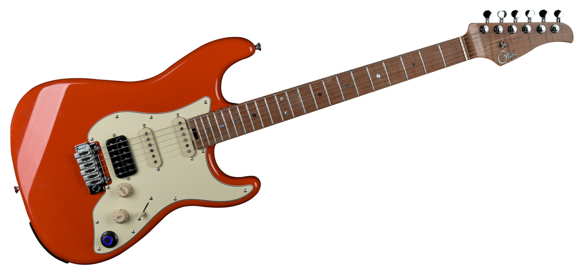 Mooer GTRS Guitars Professional 801 Intelligent Guitar (P801) - Fiesta Red