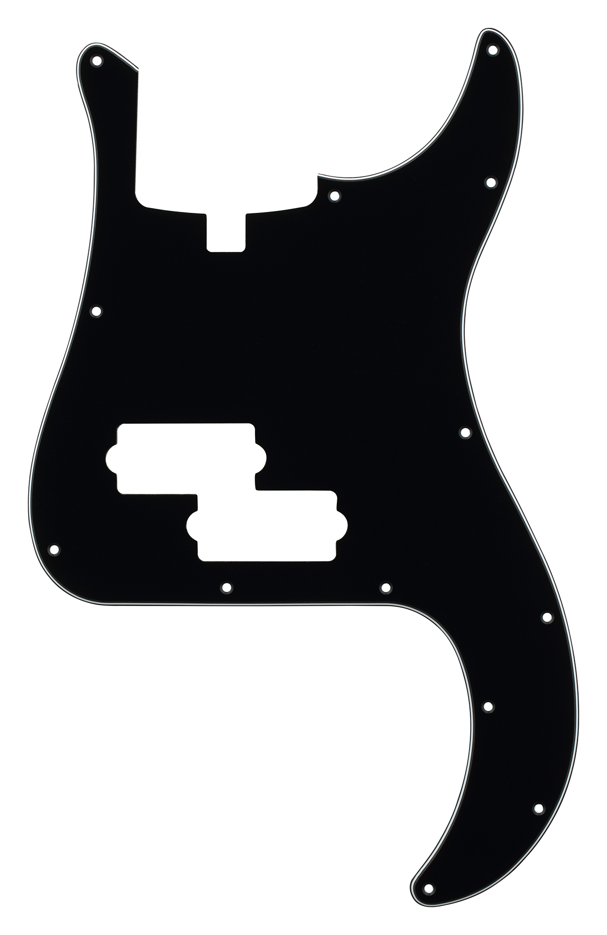 Sadowsky Parts - 21 Fret P Bass Pickguard - 5 String - Black