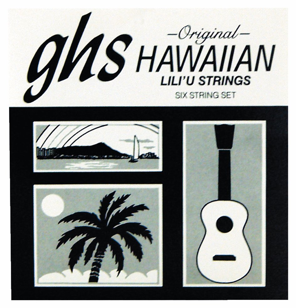 GHS Lili'u Hawaiian - H-L6 -  Ukulele String Set, 6-String