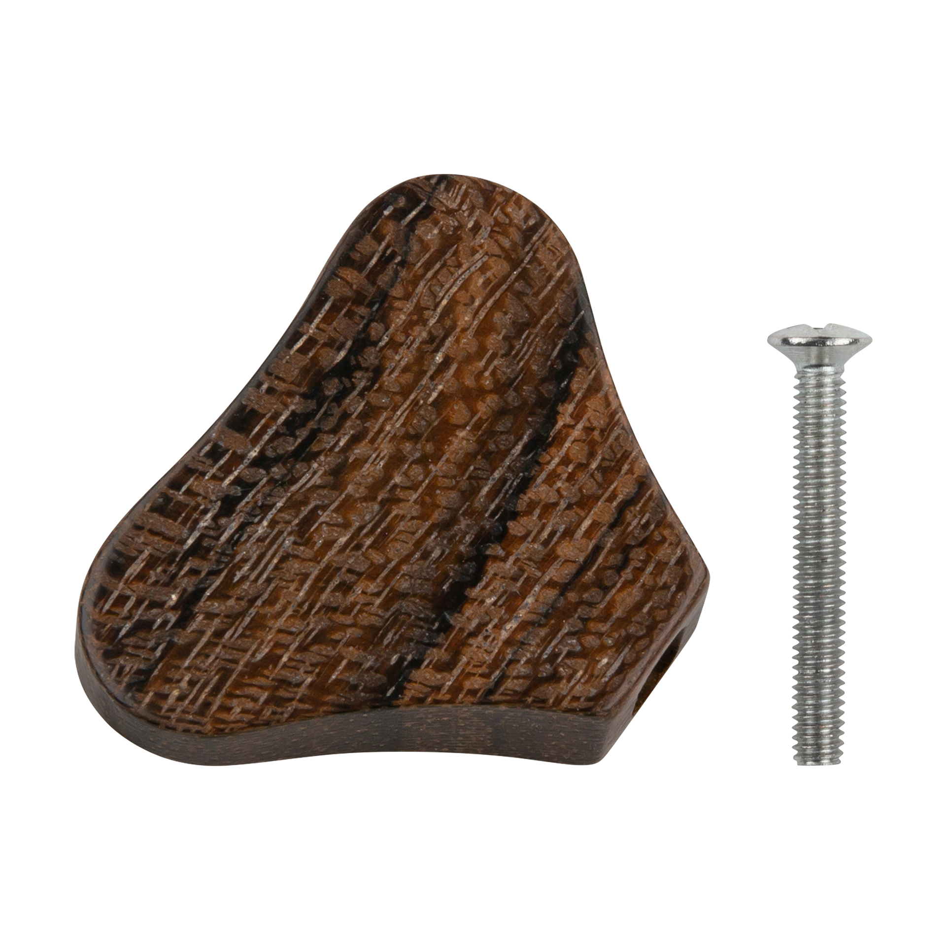 Warwick Parts - Wooden Peg for Warwick Machine Heads - Ziricote (with Chrome Screw)