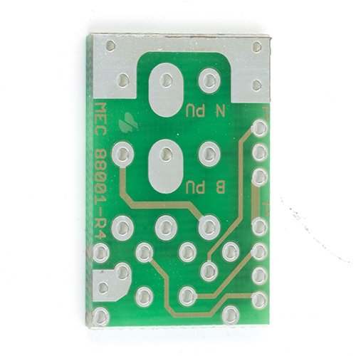 MEC PCB for Volume/Balance Pots with Push/Pull, R4 Connector, 10 pcs.
