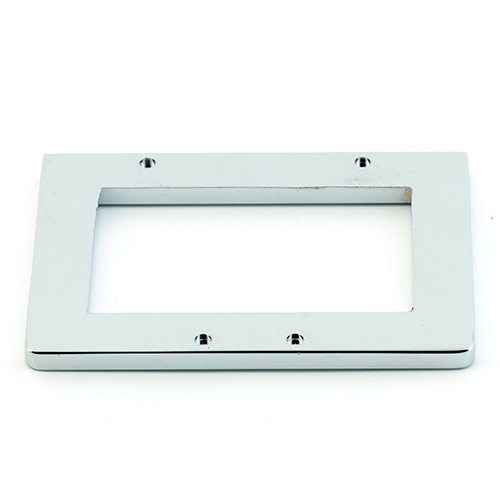 Warwick Parts - Spacer Plate for Schaller 3D Bridge, 4-String / Chrome (4 mm)