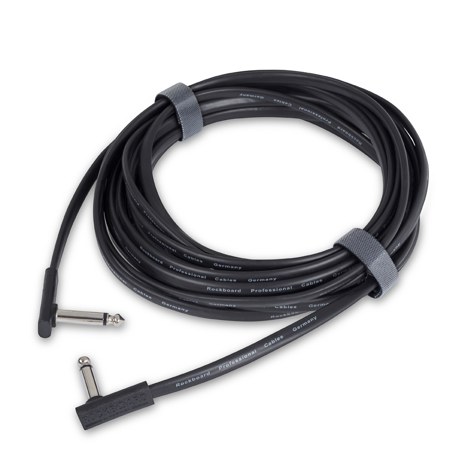 RockBoard Flat Instrument Cable, Angled / Angled - 600 cm / 236 7/32"