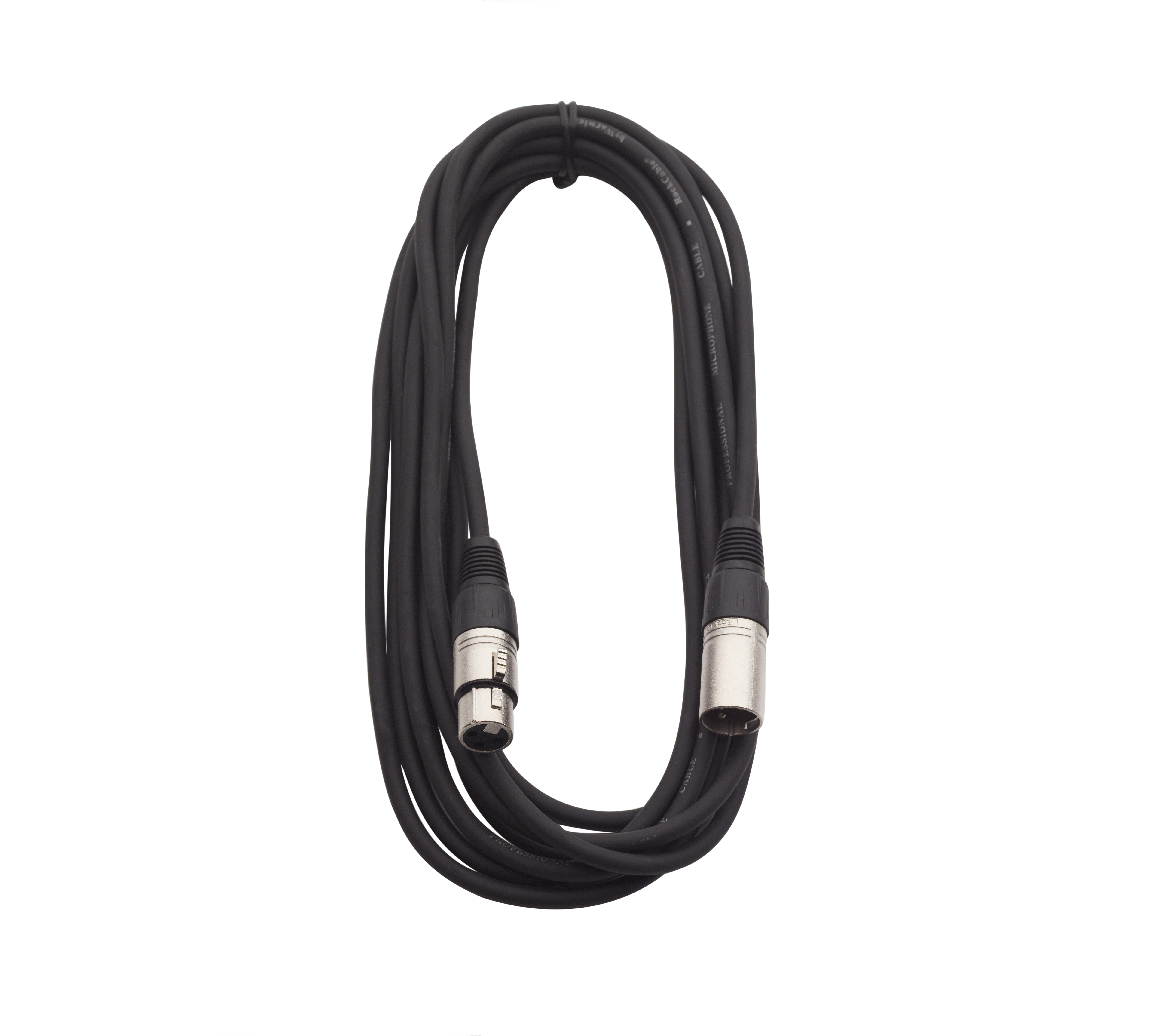 RockCable Microphone Cable - XLR (male) / XLR (female) - 5 m / 16.4 ft