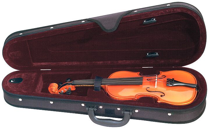 WARWICK RC 10005 B Student 1-4  Soft-light Case Violine, Black