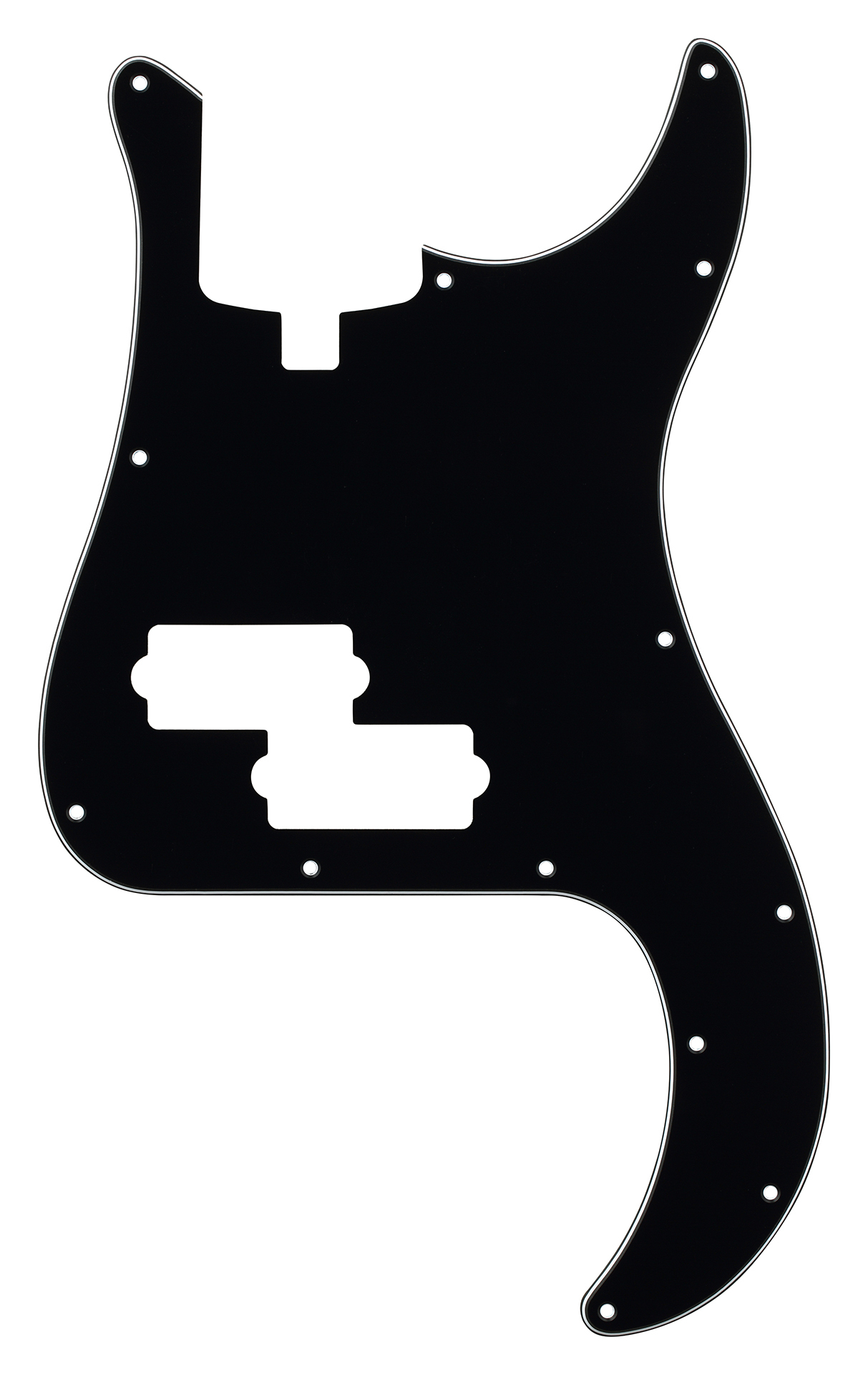 Sadowsky Parts - 21 Fret P Bass Pickguard - 4 String - Black