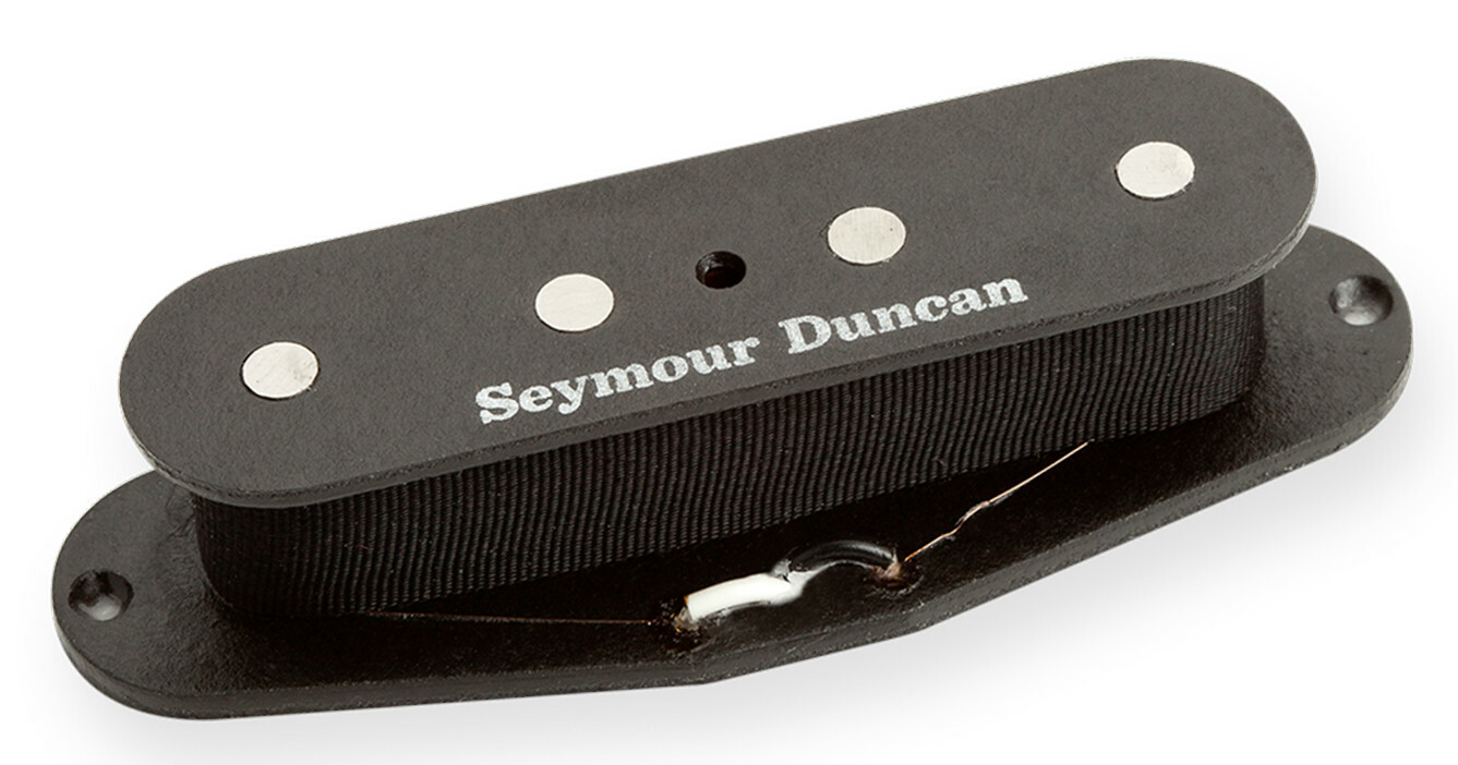 Seymour Duncan SCPB-2 - Hot Single Coil P-Bass Pickup, Flat - Black