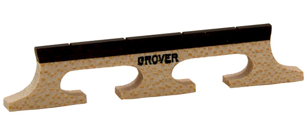 Grover B 70 - Minstrel Banjo Bridge, 4-String, Tenor, 1/2" High