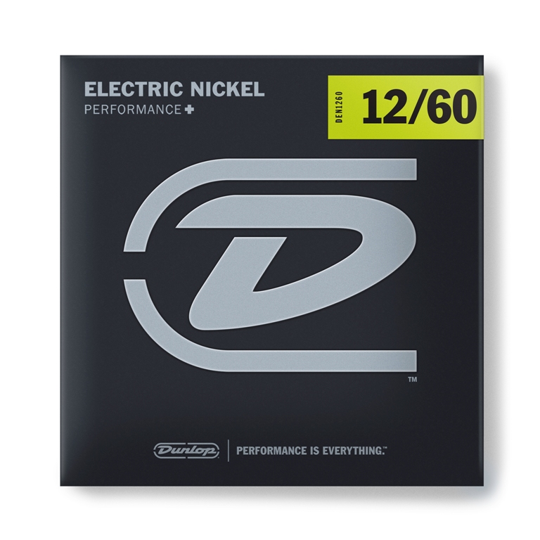 Dunlop Electric Nickel - DEN1260 - E-Gitarre Saiten Set 012-060, Drop Bb