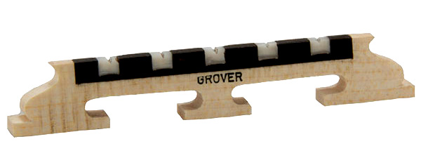 Grover B 95 - Acousticraft Banjo Bridge, 5-String, 1/2" High