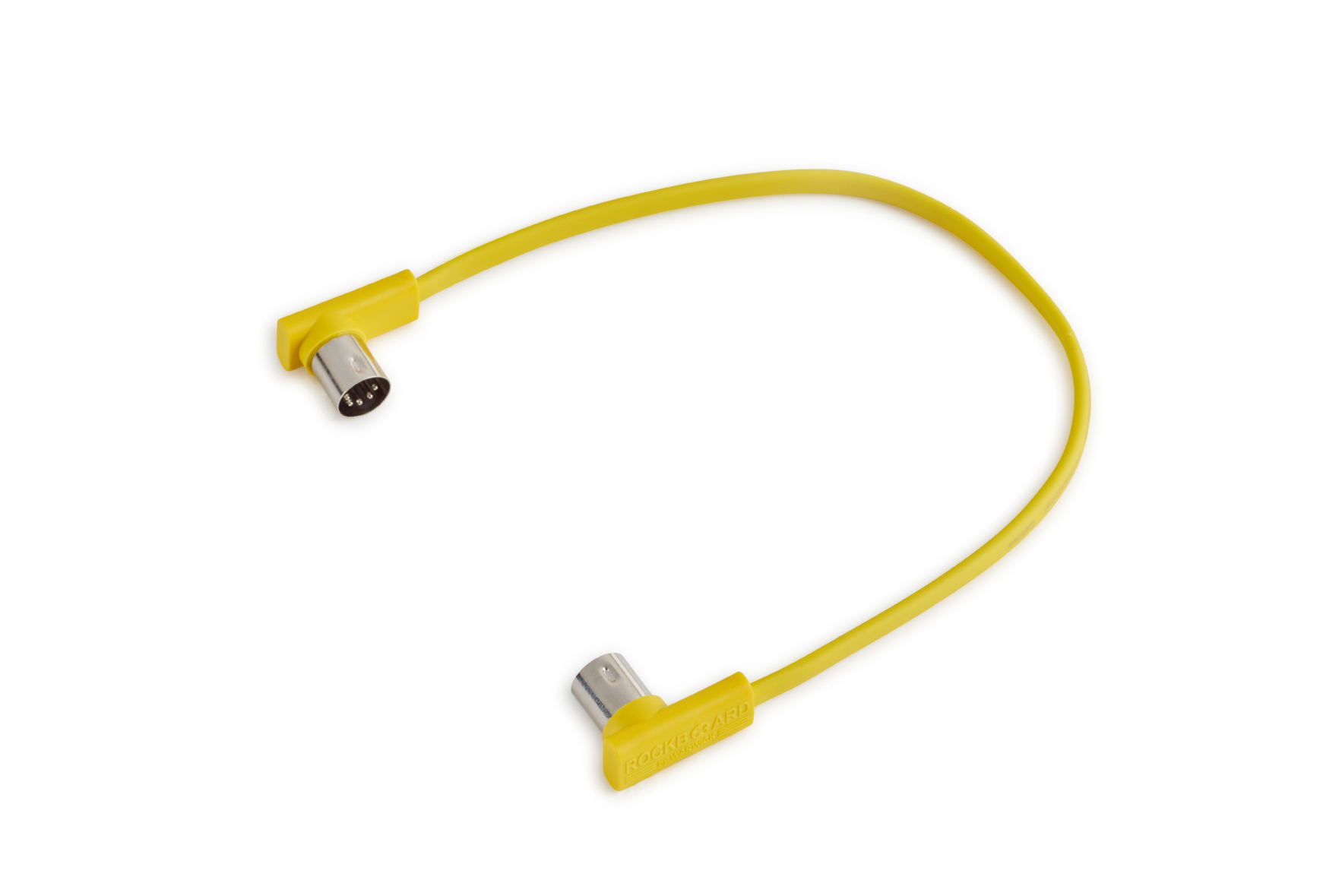 RockBoard Flat MIDI Cable - 30 cm / 11 13/16" - Yellow