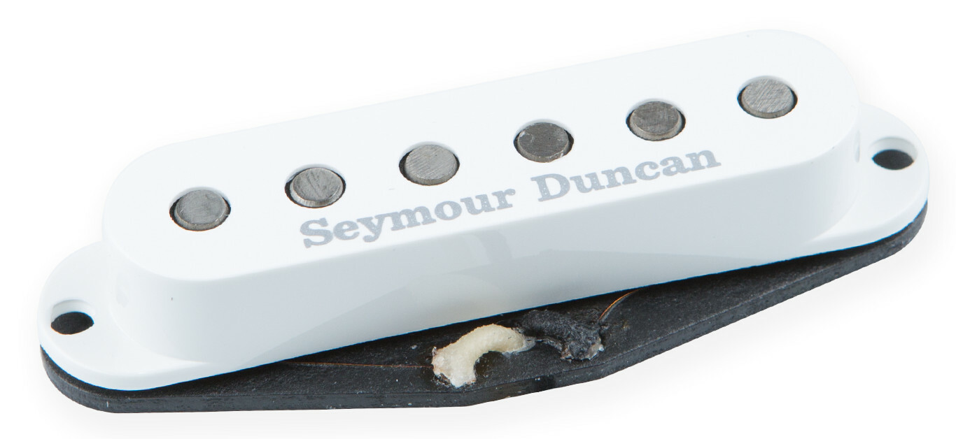 Seymour Duncan APS-2 - Alnico II Pro, Flat Strat Pickup - white Cover