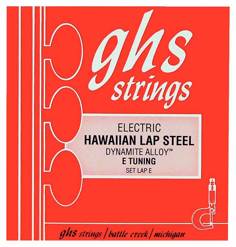 GHS Strings Electric Lap Steel String Set (LAP-E), Nickel-Plated Steel - E Tuning, 013-056