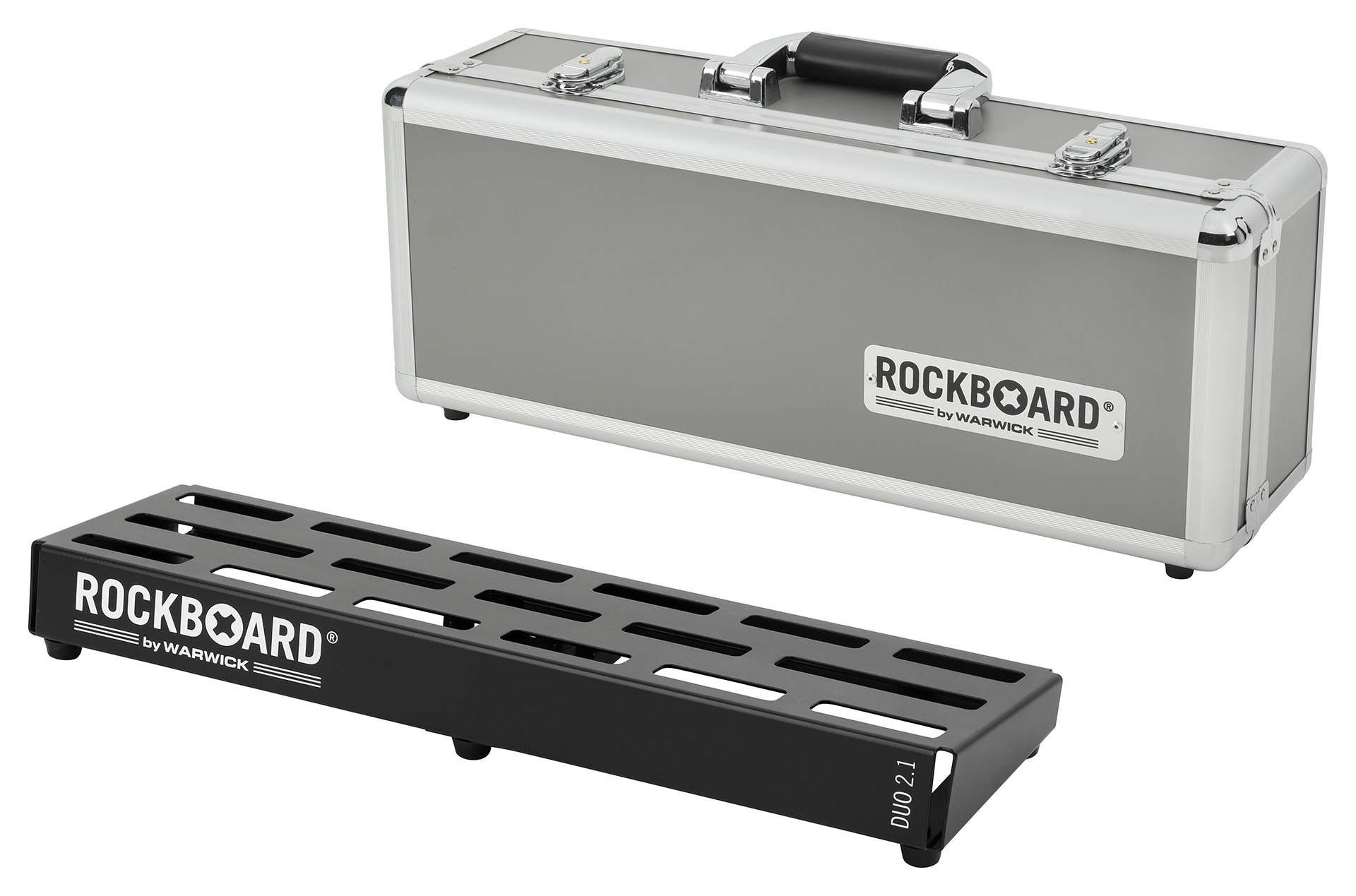 RockBoard DUO 2.1, Pedalboard with Flight Case
