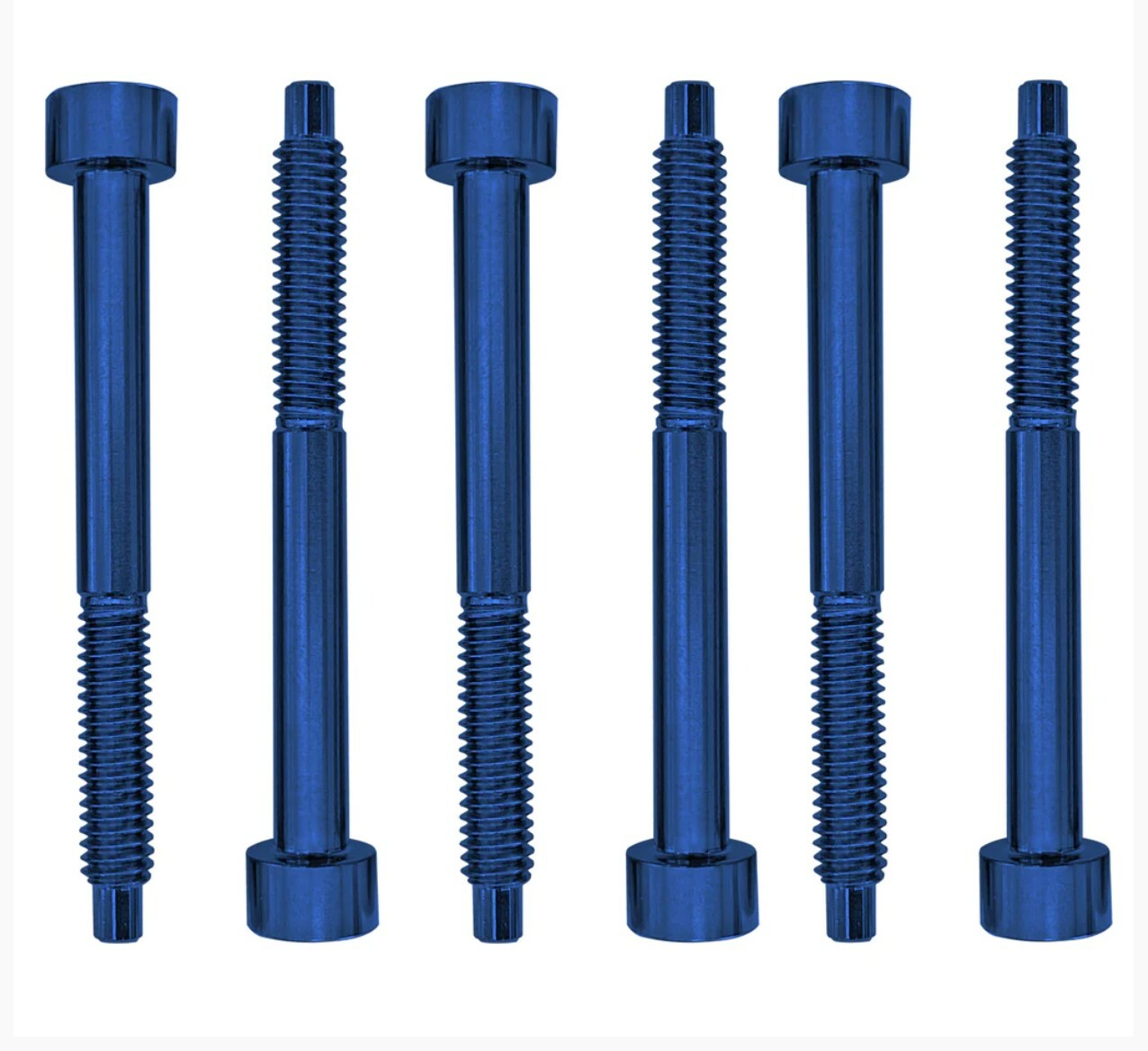 Floyd Rose FROSLSBLP - Color Stainless Steel String Lock Screws (6 pcs), Blue
