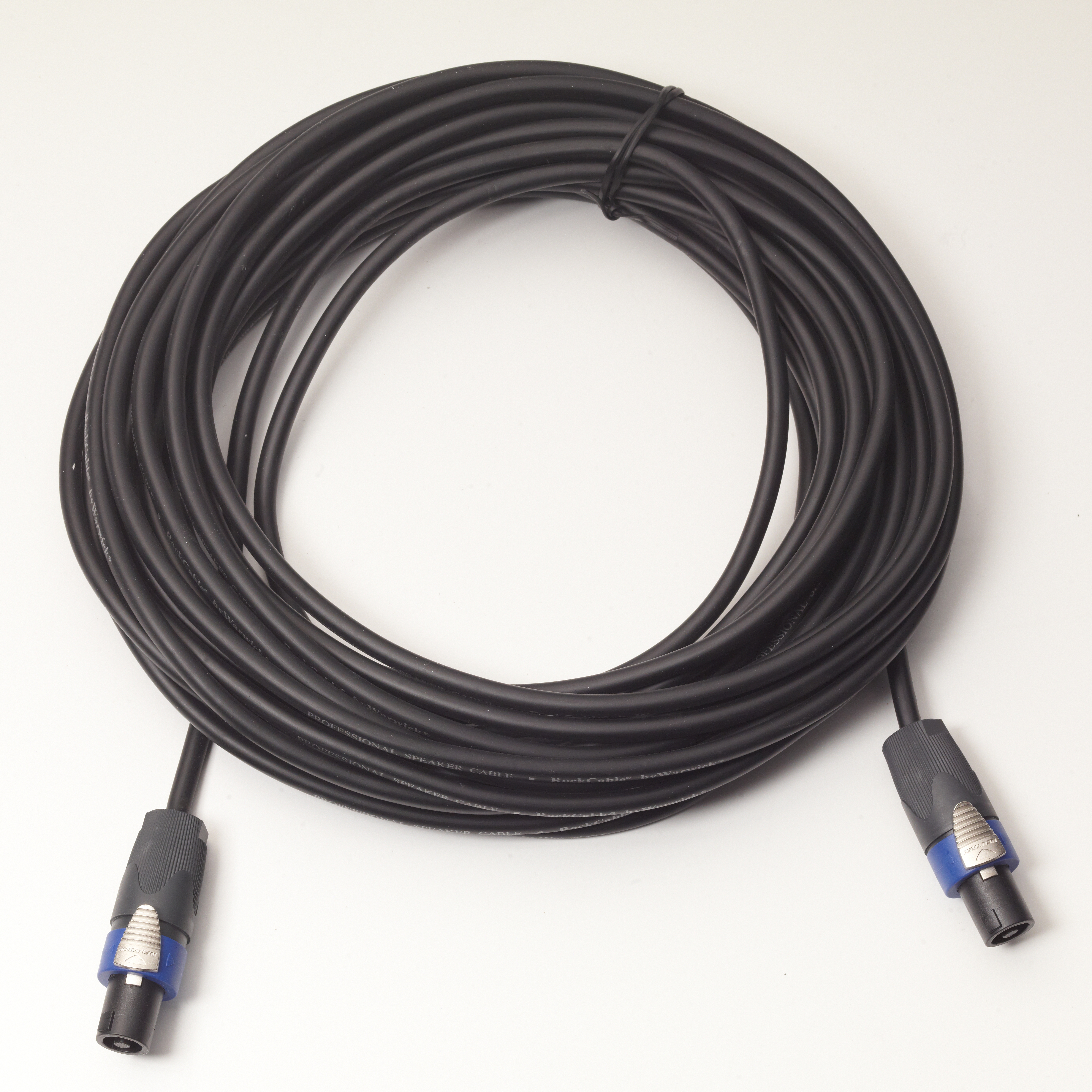 RockCable Speaker Cable - Speakon Plug (2-pole) - 15 m / 49.2 ft