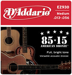 D'ADDARIO EZ930 013-056 85/15 American Bronze Saiten-Satz Westerngitarre