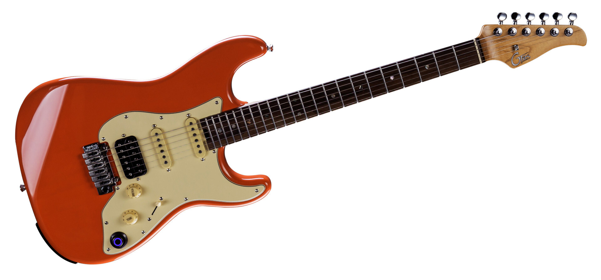 Mooer GTRS Guitars Professional 800 Intelligent Guitar (P800) - Fiesta Red
