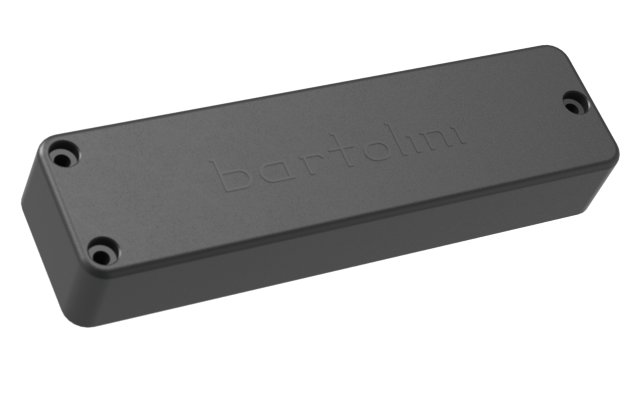 Bartolini 5-String P4 Shape J Soapbar (P45J-T), Bridge, Black