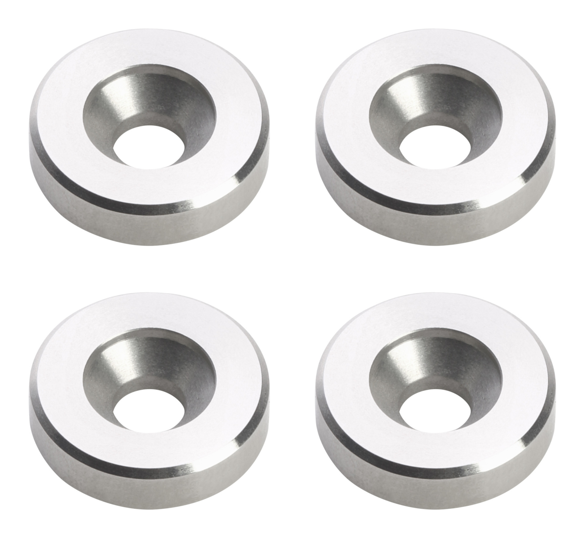 Sadowsky Parts - Bushing for Bolt-on Necks - 4 mm - Stainless Steel - 4 Pieces