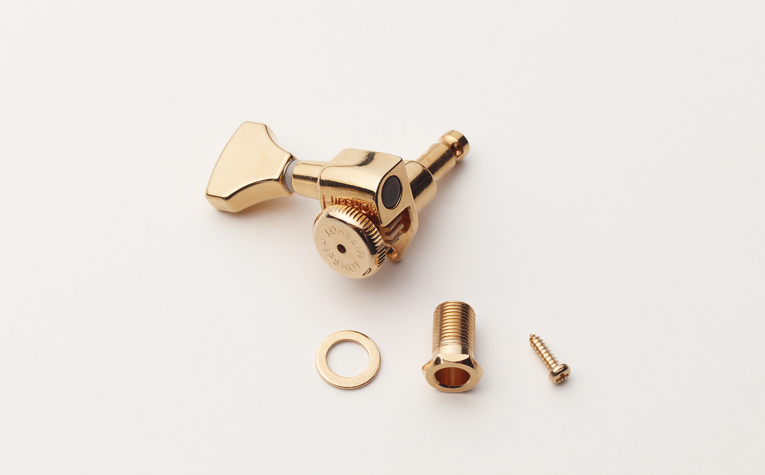 Hipshot Grip-Lock Open Guitar Tuning Machines - Treble Side (Right) - Gold