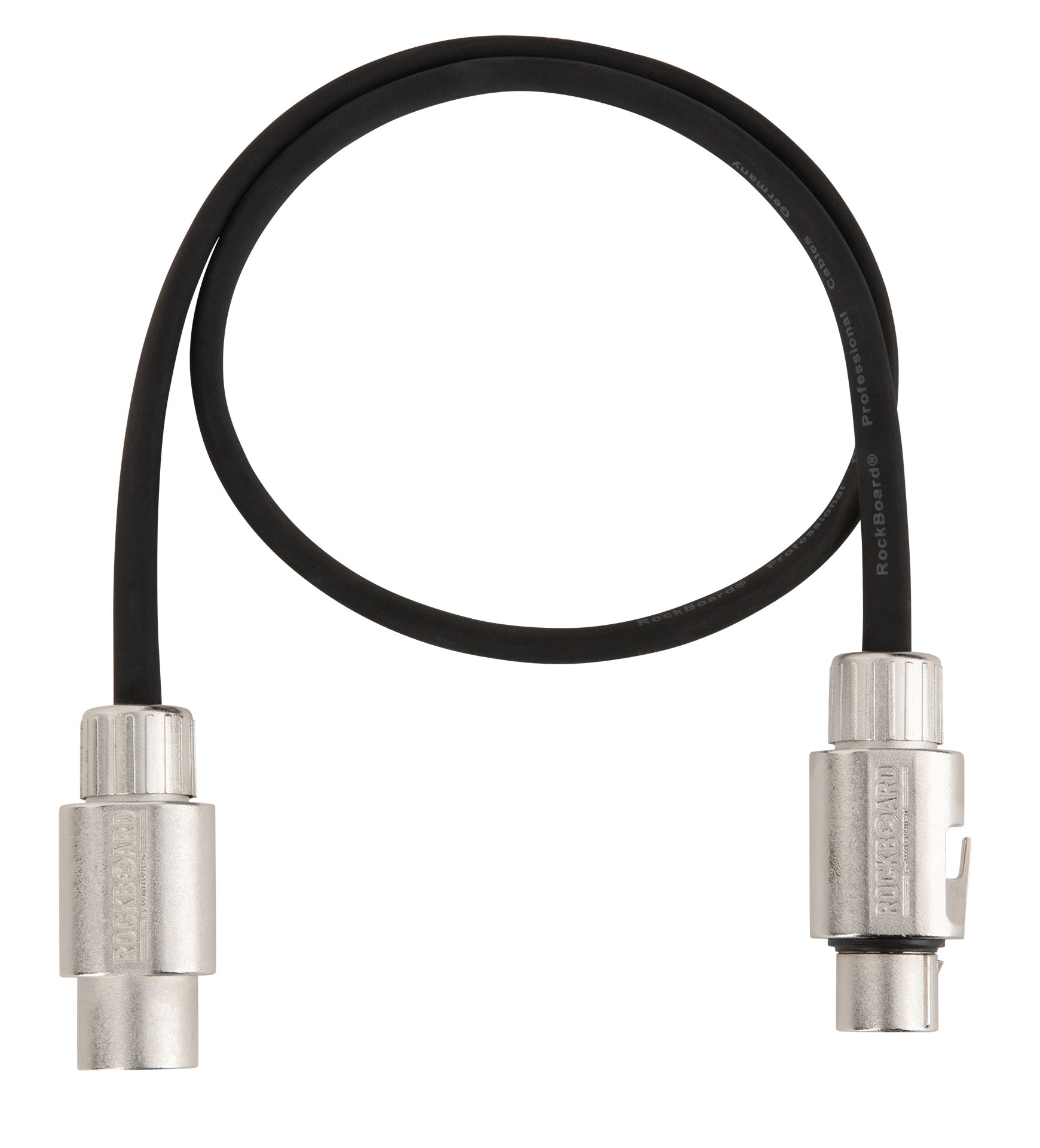 RockBoard Flat XLR Cable - 60 cm / 23 5/8"