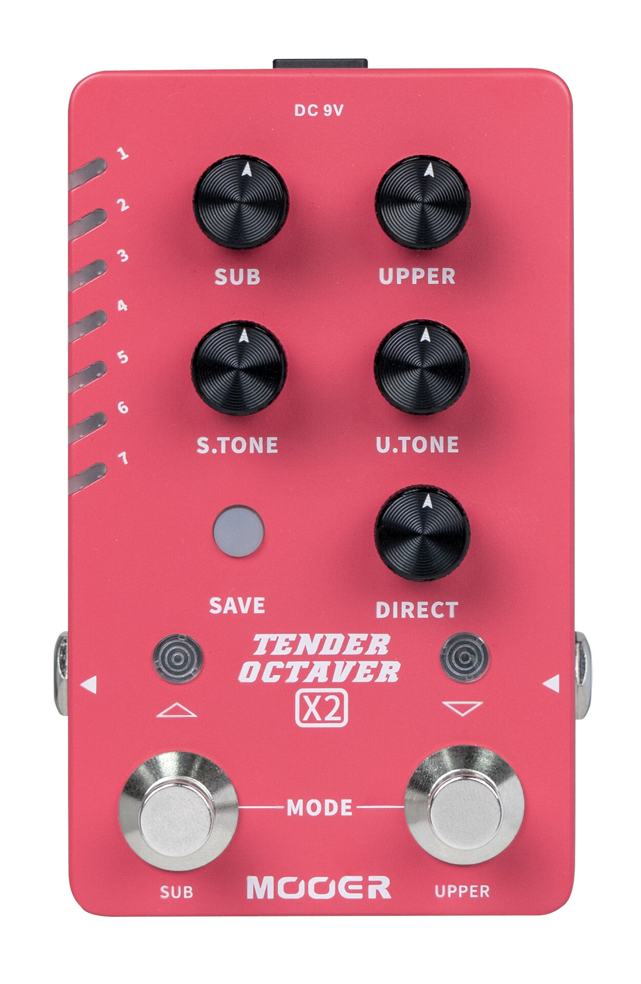 Mooer Tender Octaver X2 - Dual Channel Octave Effects Pedal