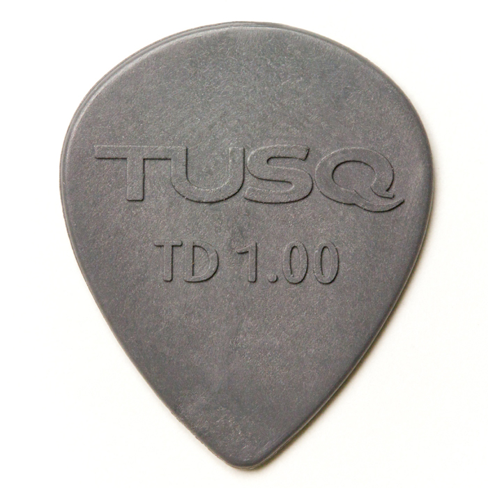 TUSQ - Tear Drop Picks, 1.00 mm, 6 pcs, Grey
