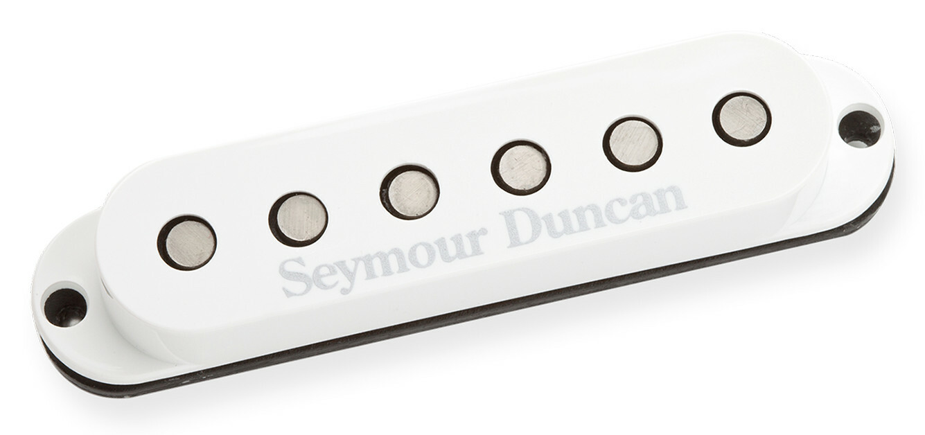 Seymour Duncan SSL-5 - Custom Staggered Strat Pickup - White Cap