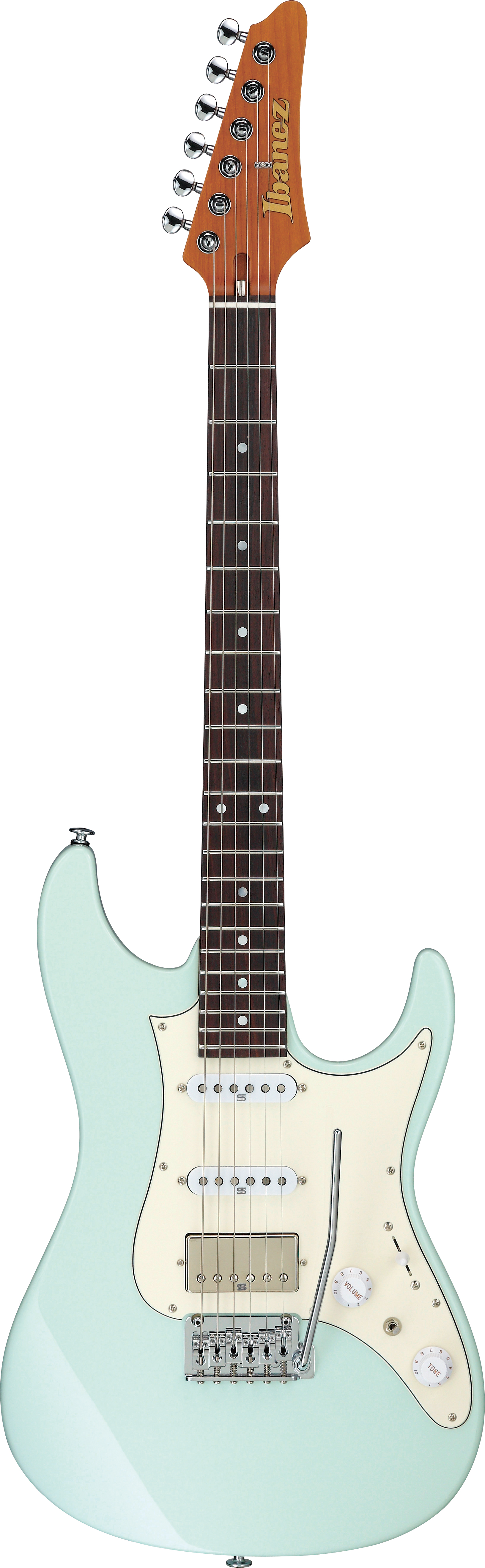 IBANEZ AZ2204NW-MGR AZ Prestige E-Gitarre 6 String - Mint Green + Case