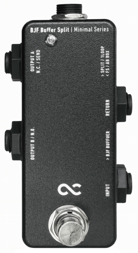 One Control Minimal Series BJF Buffer Split - A/B Switch / True Bypass Looper / Splitter