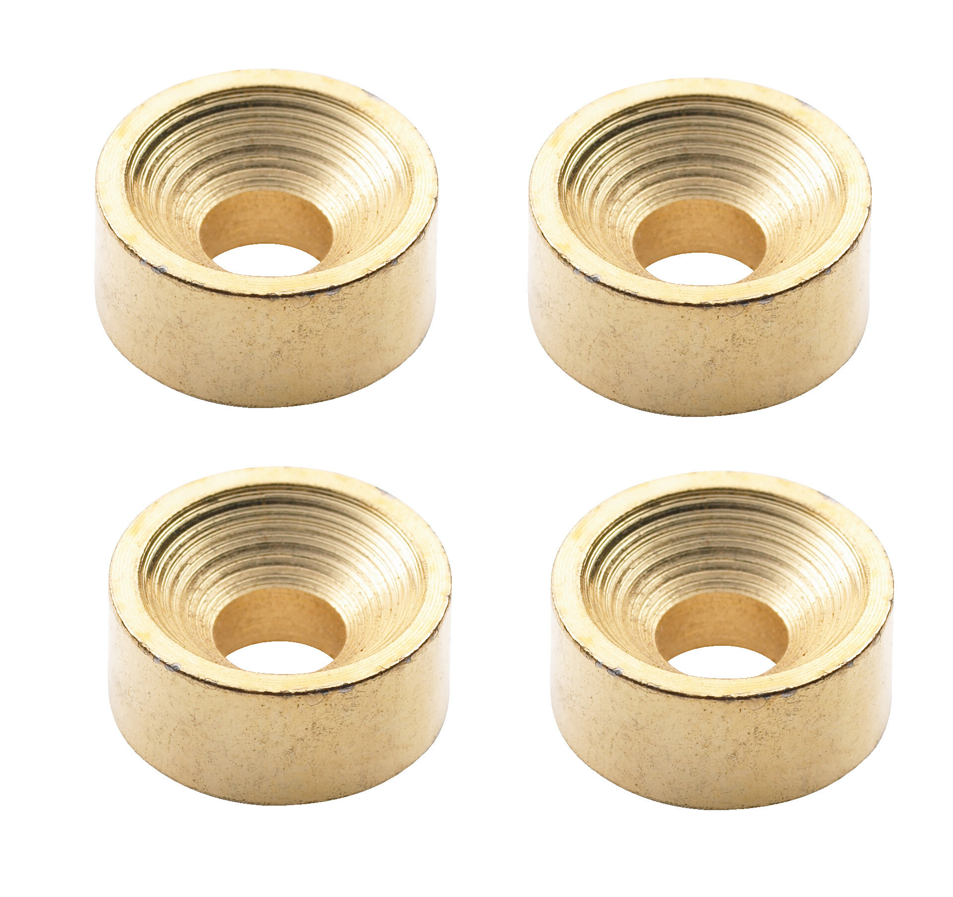 Framus & Warwick Parts - Bushing for Bolt-On Neck Joints, 5 mm - Gold, 4 pcs.