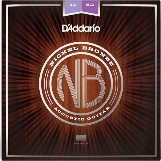 D'ADDARIO NB1152 011-052 Nickel Bronze Saiten für Westerngitarre