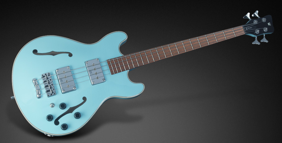 Warwick RockBass Star Bass, 4-String - Solid Daphne Blue High Polish
