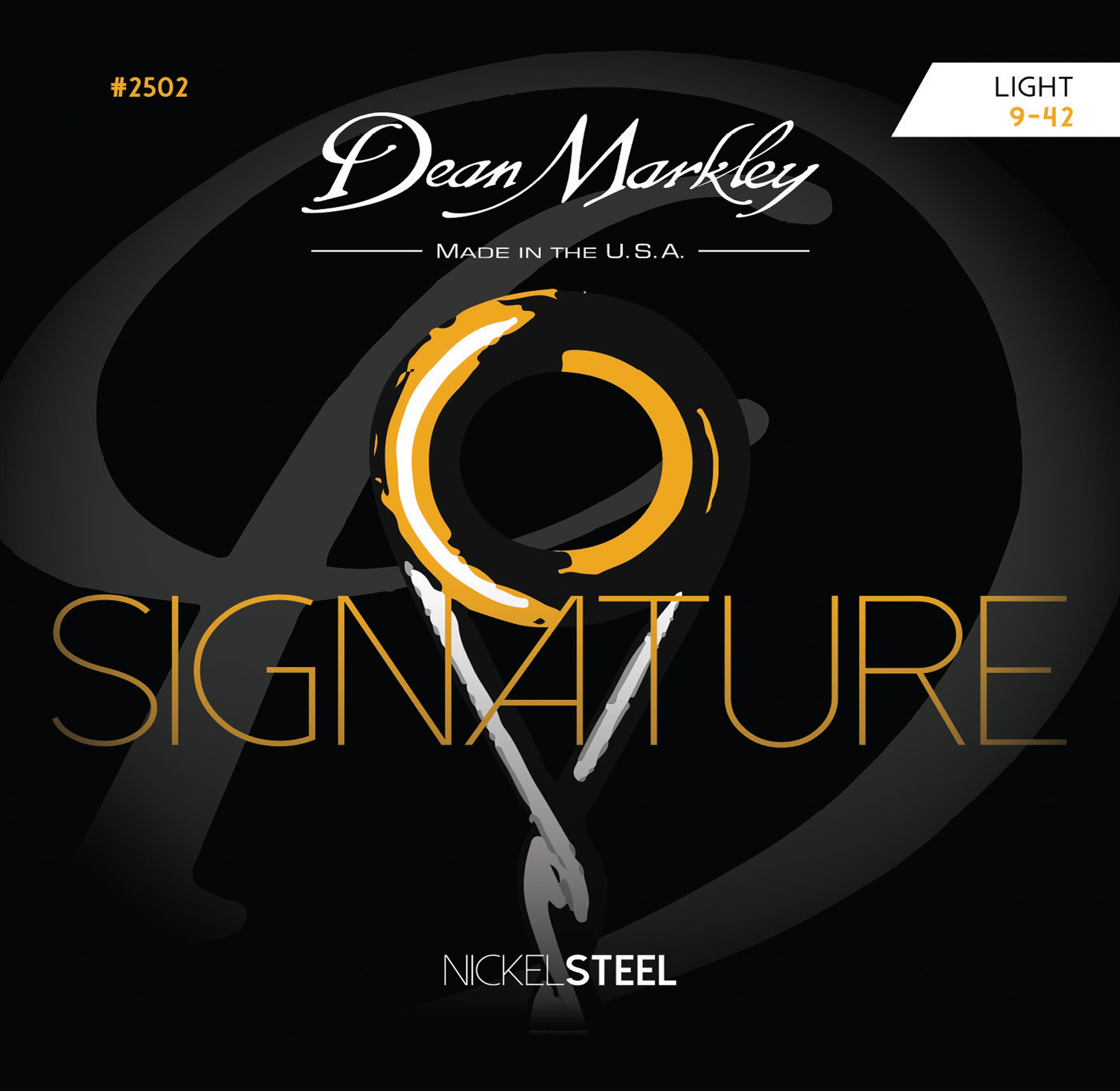 Dean Markley Signature - 2502 - Electric Guitar String Set, Light, .009-.042