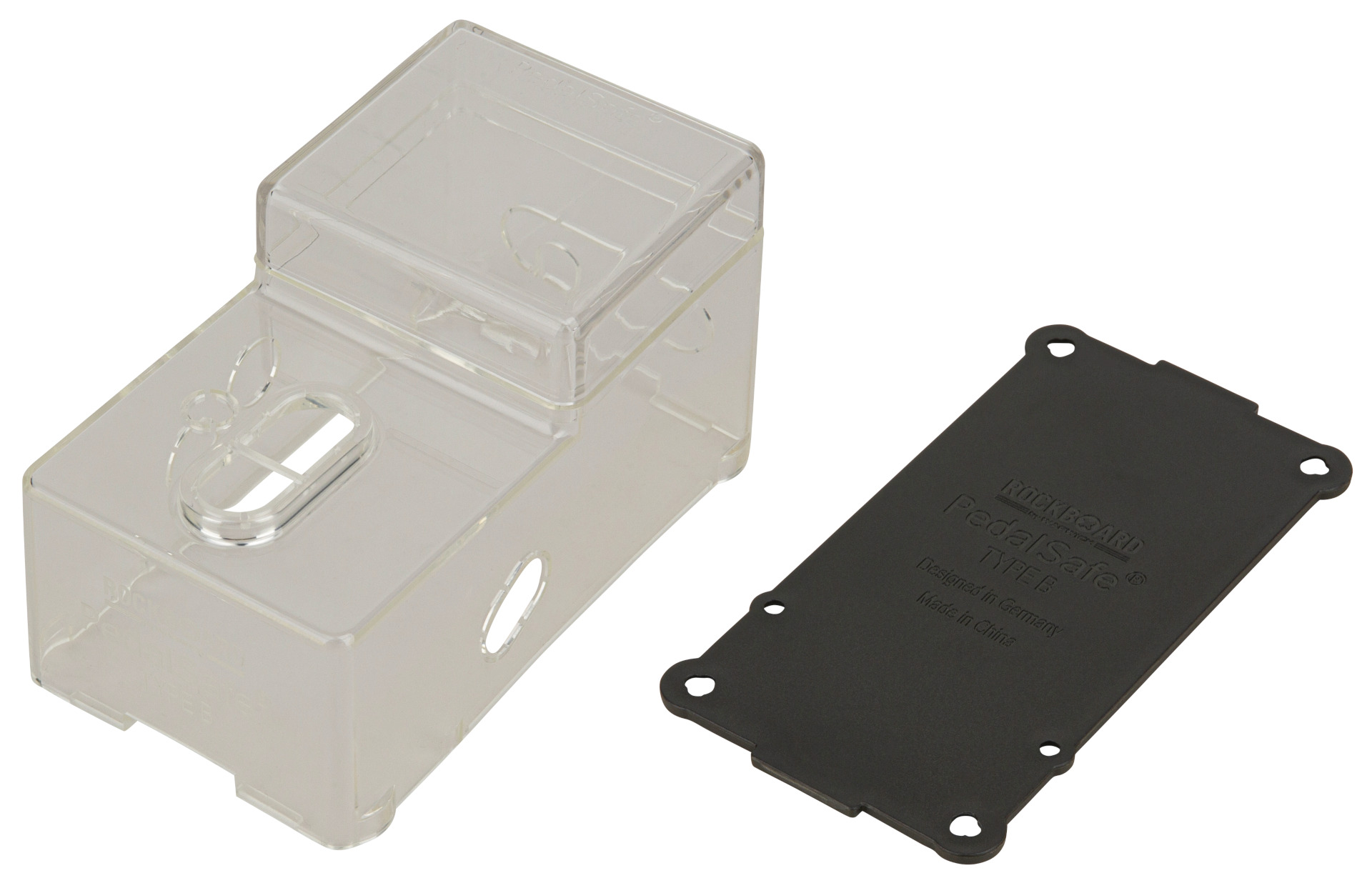 RockBoard PedalSafe Type B - Protective Cover And Universal Mounting Plate For Standard Single Pedals