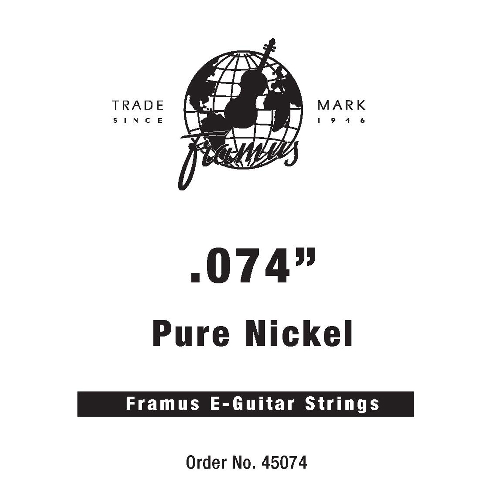 Framus Blue Label - Electric Guitar Single String, .074, wound