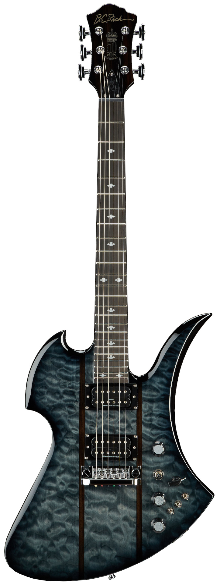 B.C. Rich E-Gitarre Mockingbird Legacy STQ Hardtail - Black Burst
