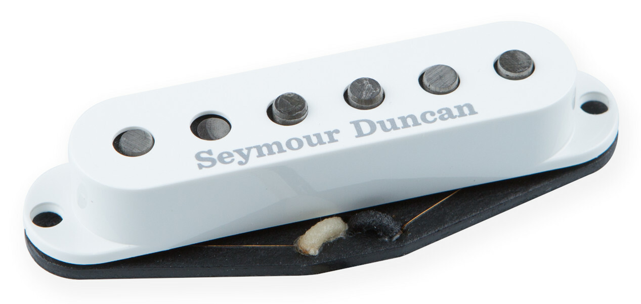 Seymour Duncan SSL-1L - Vintage Staggered Strat Pickup, Lefthand - White Cap