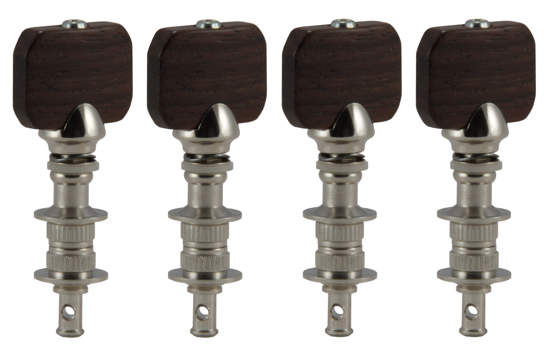 Grover 870BR Sta-Tite Dulcimer Pegs with Rosewood Button - 4 pcs. - Nickel
