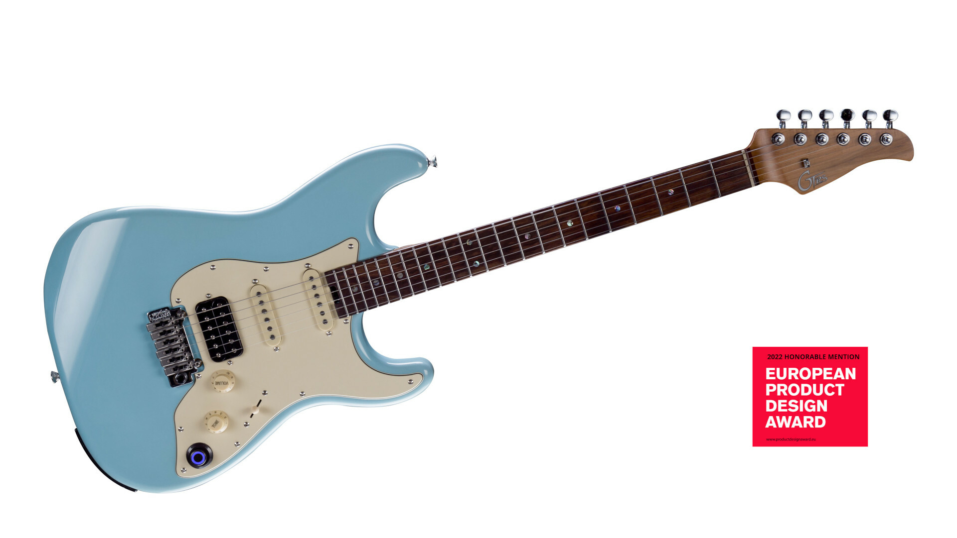 Mooer GTRS Guitars Professional 800 Intelligent Guitar (P800) - Tiffany Blue