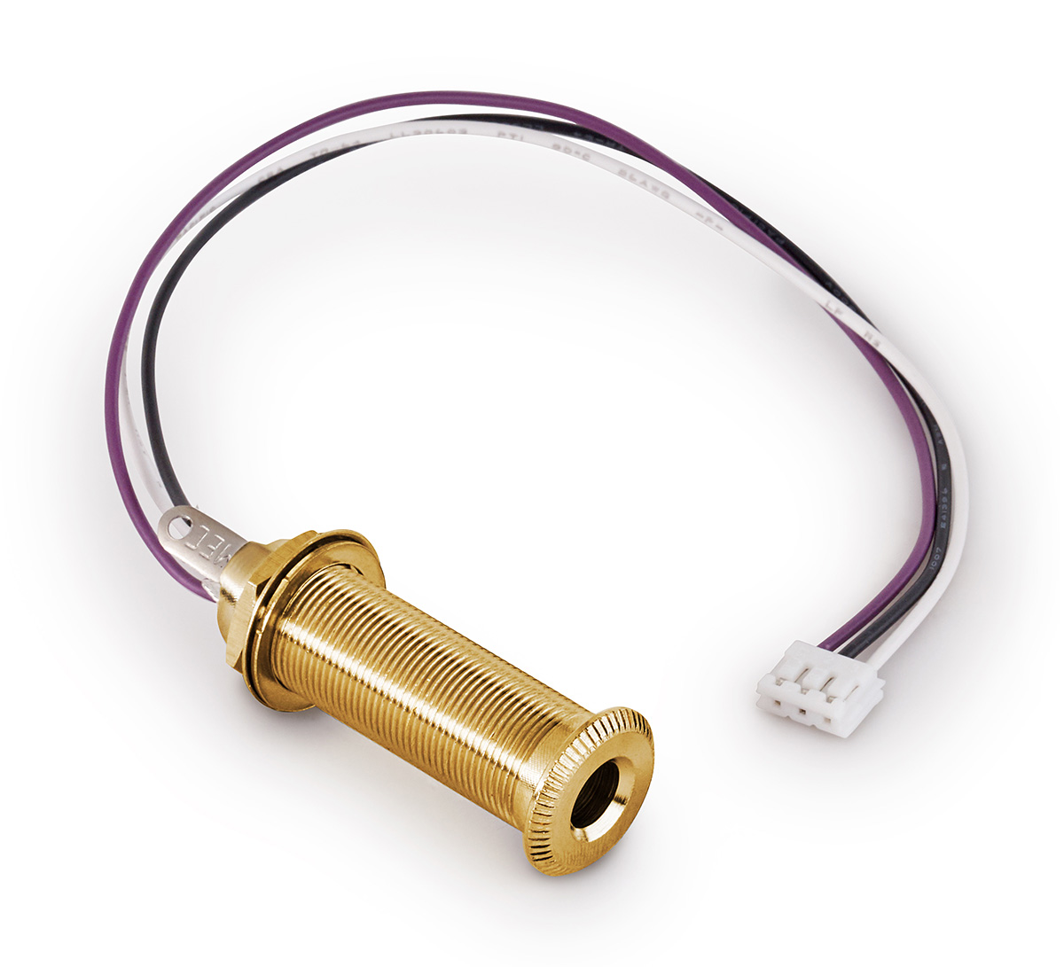 MEC Closed Stereo Jack Socket, for Mounting in Instrument Sides with R4 Connector - Gold