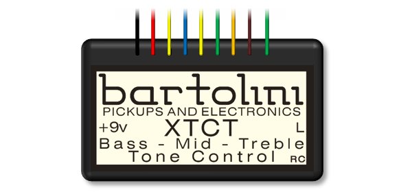 Bartolini XTCT Vintage 3-Band EQ Preamp Module (XTCT)