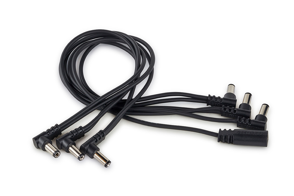 RockBoard Flat Daisy Chain Cable, Angled - 6 Outputs