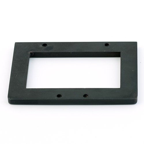 Warwick Parts - Spacer Plate for Schaller 3D Bridge, 4-String / Black (4 mm)