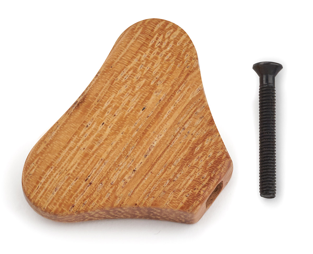 Warwick Parts - Wooden Peg for Warwick Machine Heads - Afzelia (with Black Screw)
