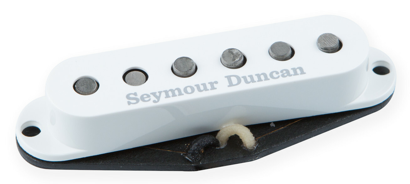Seymour Duncan SSL-1L rwrp - Vintage Staggered Strat Pickup, RW/RP, Lefthand - White Cap