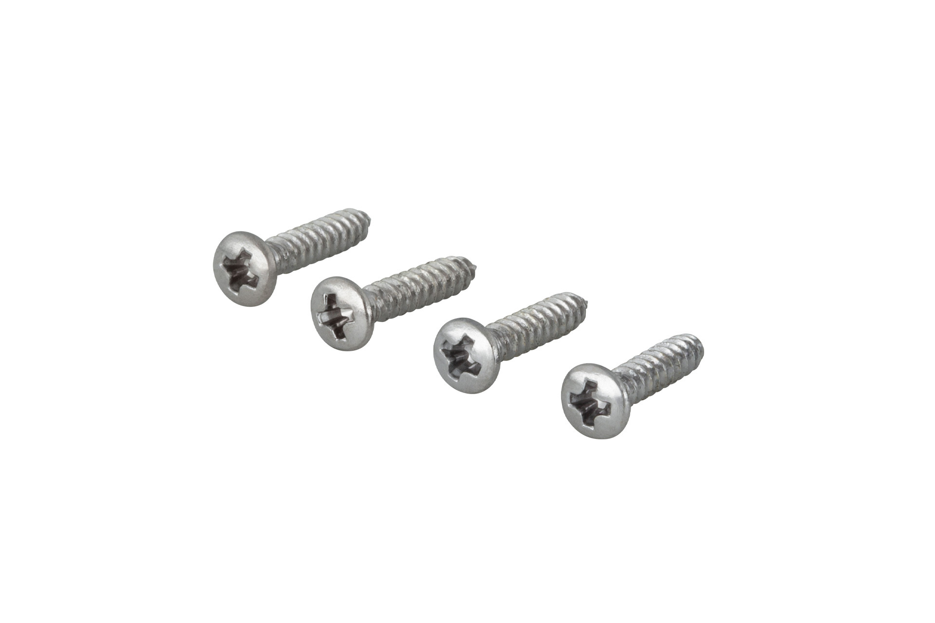 Framus & Warwick Parts - Countersunk Screw for String Retainer, 2,2 mm x 13 mm, 4 pcs. - Stainless Steel