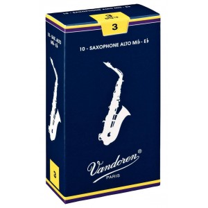 VANDOREN Alt-Saxophon Blätter, Classic Blue