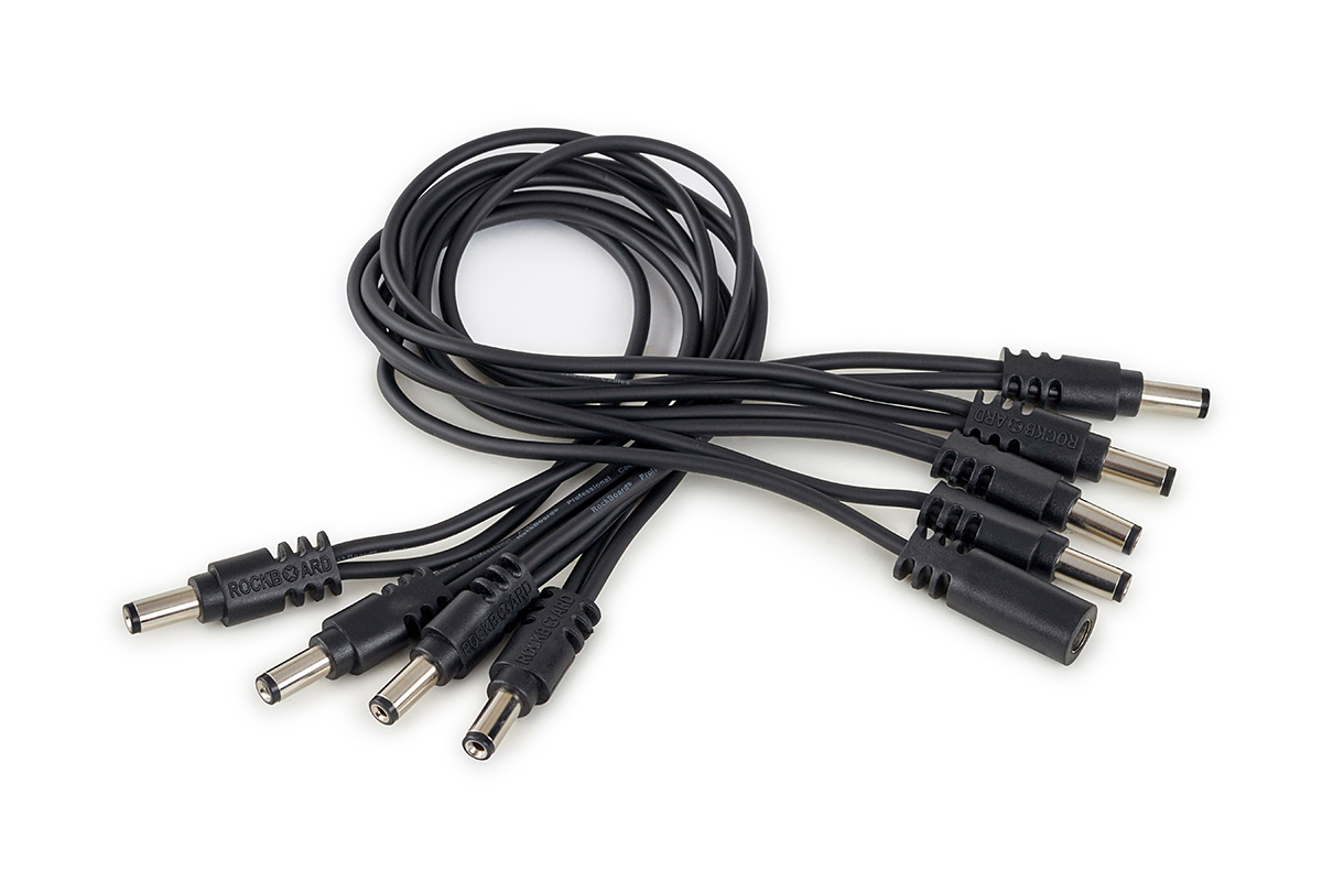 RockBoard Flat Daisy Chain Cable, Straight - 8 Outputs